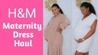 H\&M \/ SHEIN Maternity Dress Try On Haul.