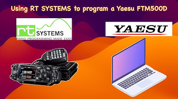 How to Program your Yaesu FTM 500D using RT Systems and a Micro SD Card