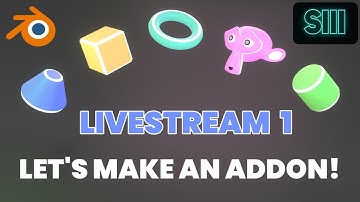 Blender Serpens 3 - Livestream 1 - Simple Asset Importer Addon