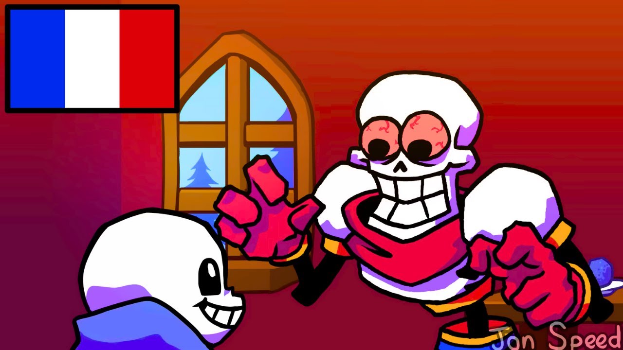 Papyrus a sniffer de la coke - Undertale Animation ( Doublage FR )
