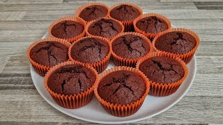 Schokomuffins Ohne Eier & Laktose Frei I Chocolate Muffins Without Eggs & Lactosefree