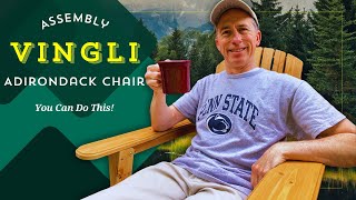 Vingli Adirondack Chair Assembly (Step-by-Step Guide)