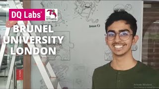 DQ Labs student testimonial from Paavan - UCEED rank 110 - Brunel University, London