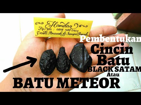 CINCIN BATU NATURAL METEOR/ TEKTITE  SILAHKAN DI PILIH-PILIH BOS......!!!!!!. 