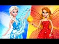 Fire, Water, Air and Earth Fairies / 12 Disney Doll Ideas