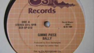 Gimme Piece - Bally chords