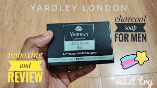 Yardley London Gentleman Classic Activated Charcoal Soap Review