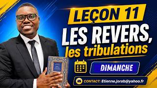 Leçon n° 11 - Les tempêtes de la vie  - DIMANCHE (ECOSSA 2026- TRIMESTRE 2)