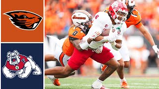 Fresno State vs Oregon State Highlights | FBS Week 2 | 2025 College Football