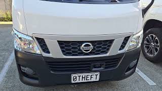 Nissan NV350 upgrade alarm - Vodafone Automotive 4822 CAN-BUS Security System