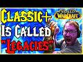 Classic Plus Is Called "Legacies"