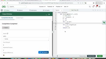Find missing number in array || GFG coding question