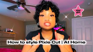 How I Style My Pixie Cut at Home | Step-by-Step Pixie Styling Tutorial