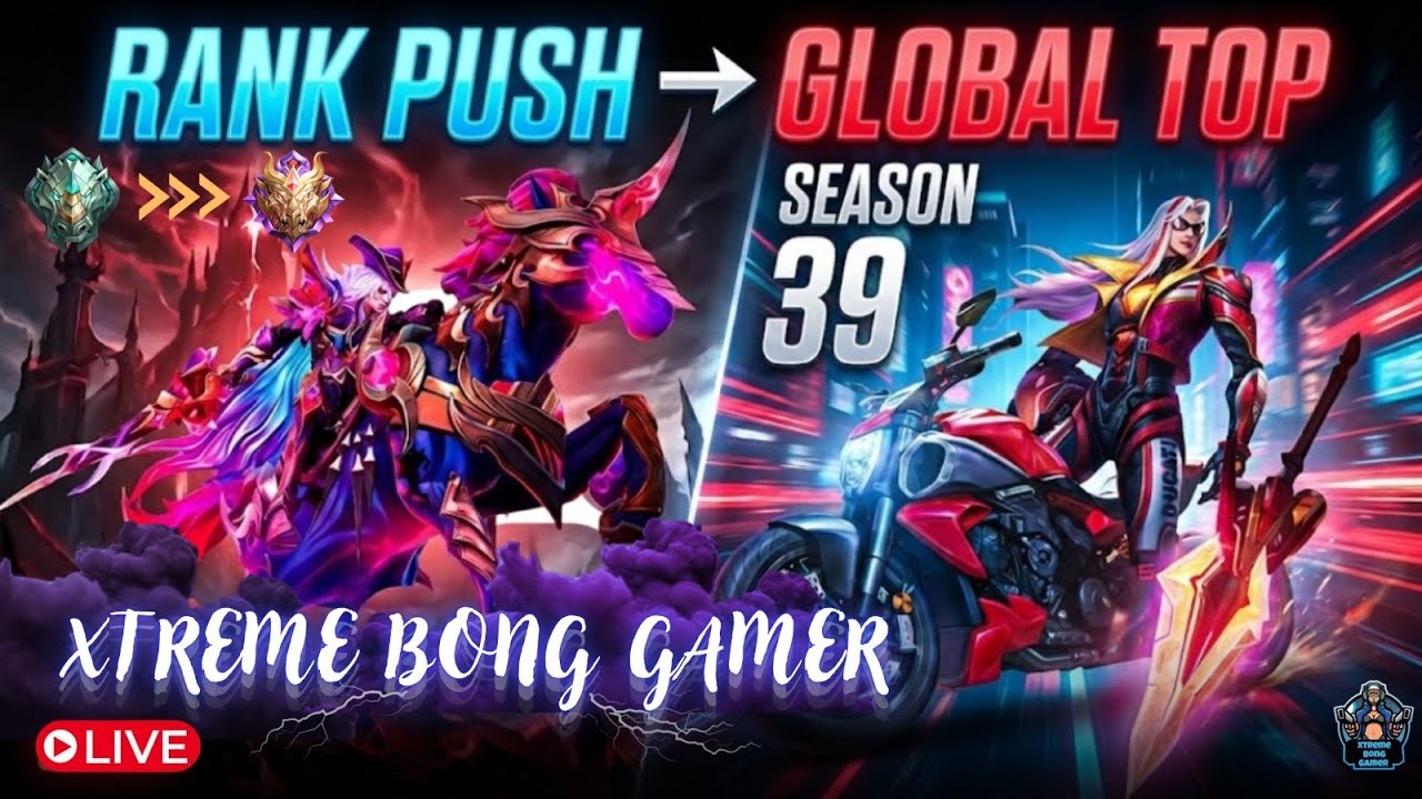 LIVE 🔴 Leomord Rank Push | Season 39 | Road to Global | MLBB