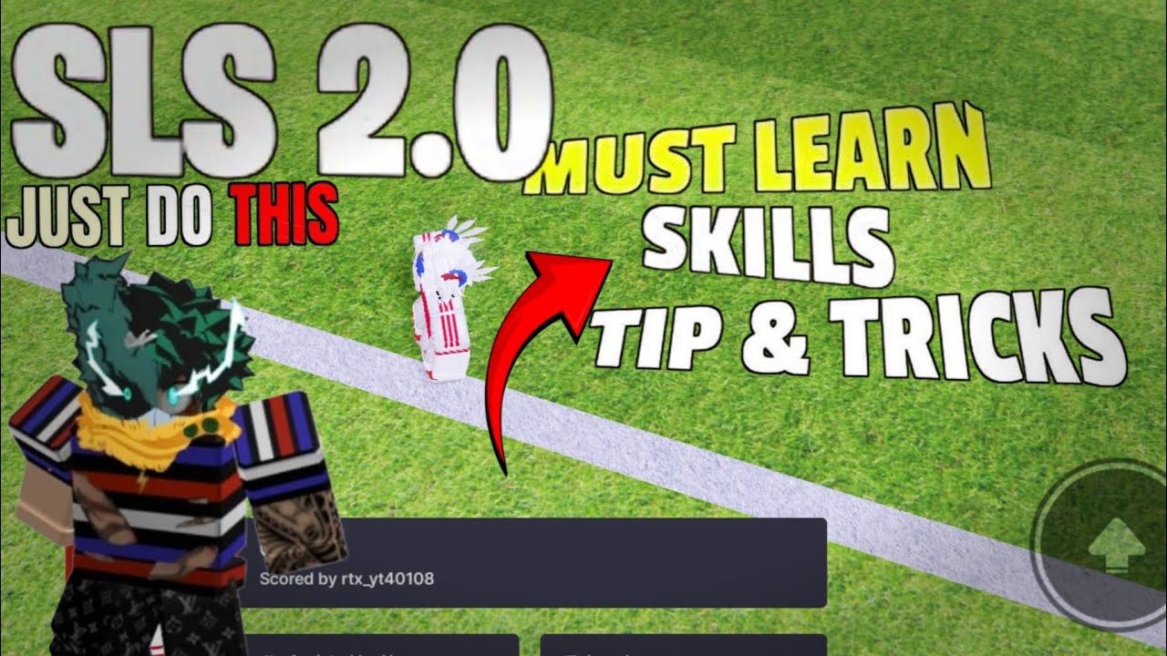 || Roblox - Super League Soccer 🎮🤫 Tips and tricks 💪🔥, must learn skills for the leader board 👈 ||