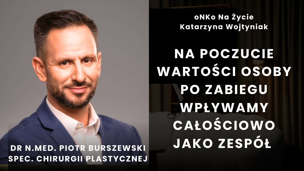 Poczucie wartości to Poczucie Siebie - dr n.med. Piotr Burszewski, spec. chirurgii plastycznej 