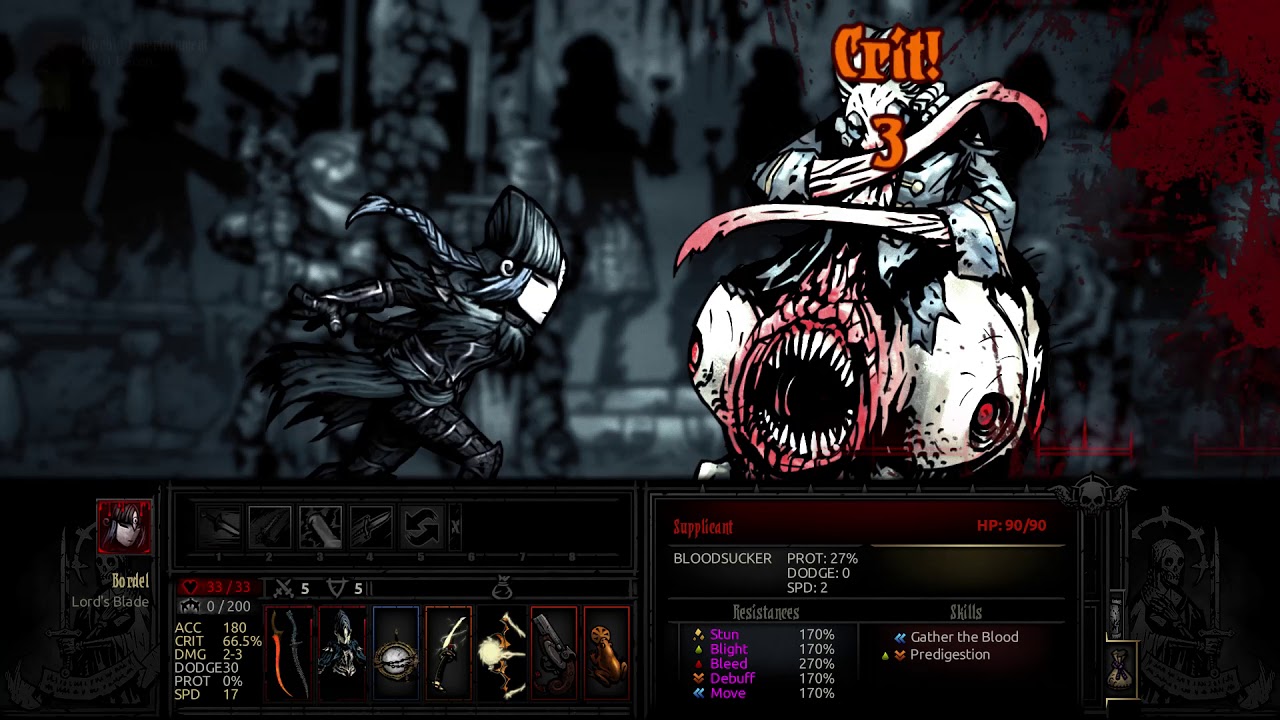 Убить барона карта darkest dungeon