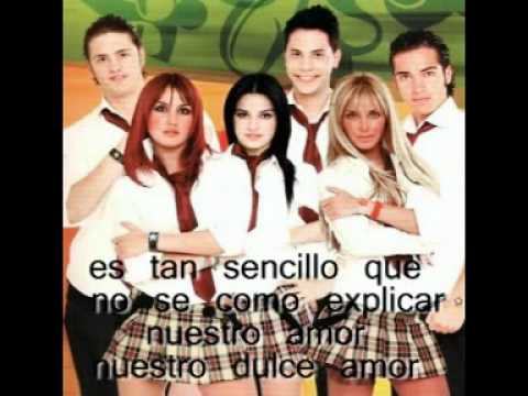 ENSENAME RBD LYRICS ensename rbd lyrics: