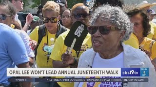 Opal Lee will not lead annual Juneteenth walk