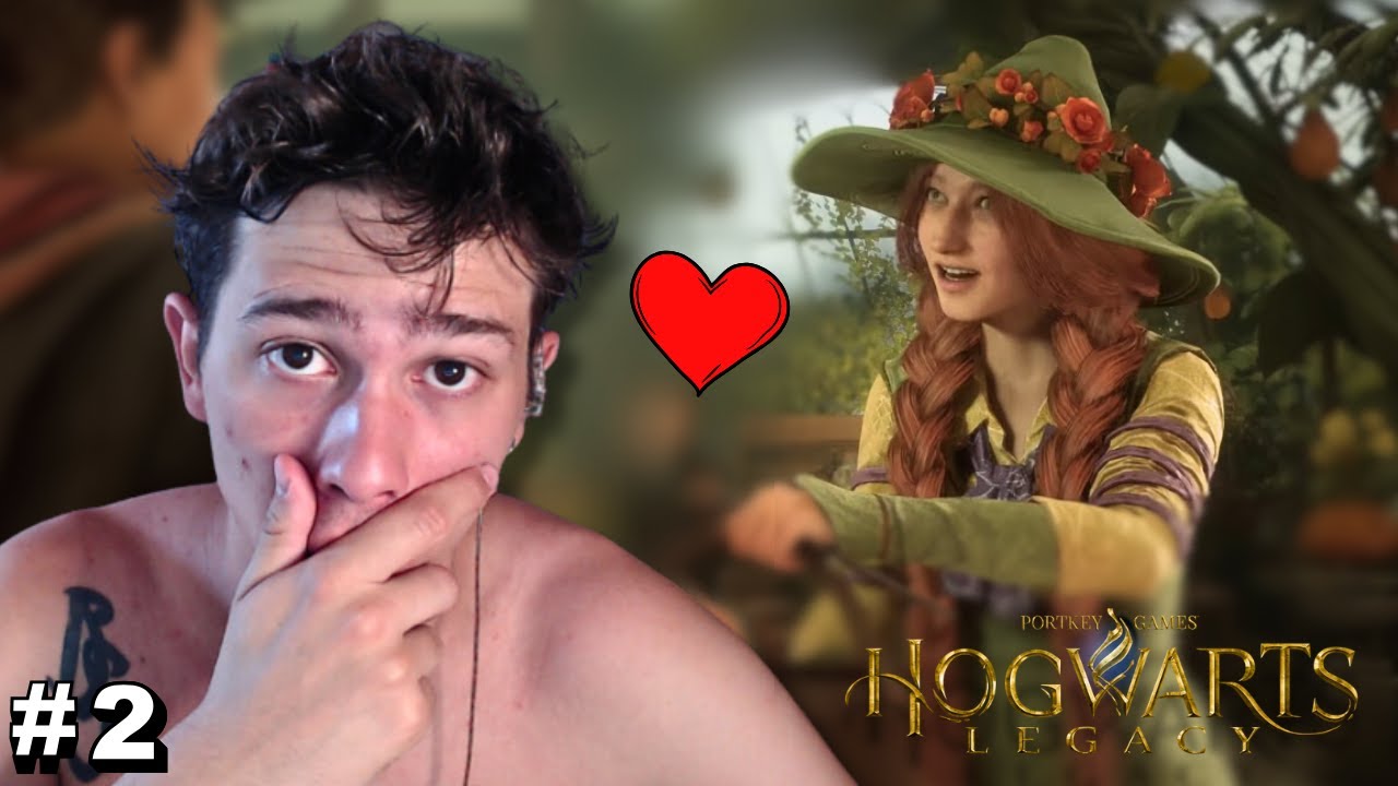 ENAMORADO DE LA PROFE DE HERBOLOGÍA 🥵 | Hogwarts Legacy #2