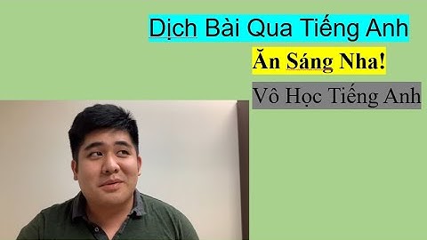Ăn Sáng Nha Lyrics Tiếng Anh | Erik ft Suni Hạ Linh | Học Tiếng Anh Qua Bài Hát