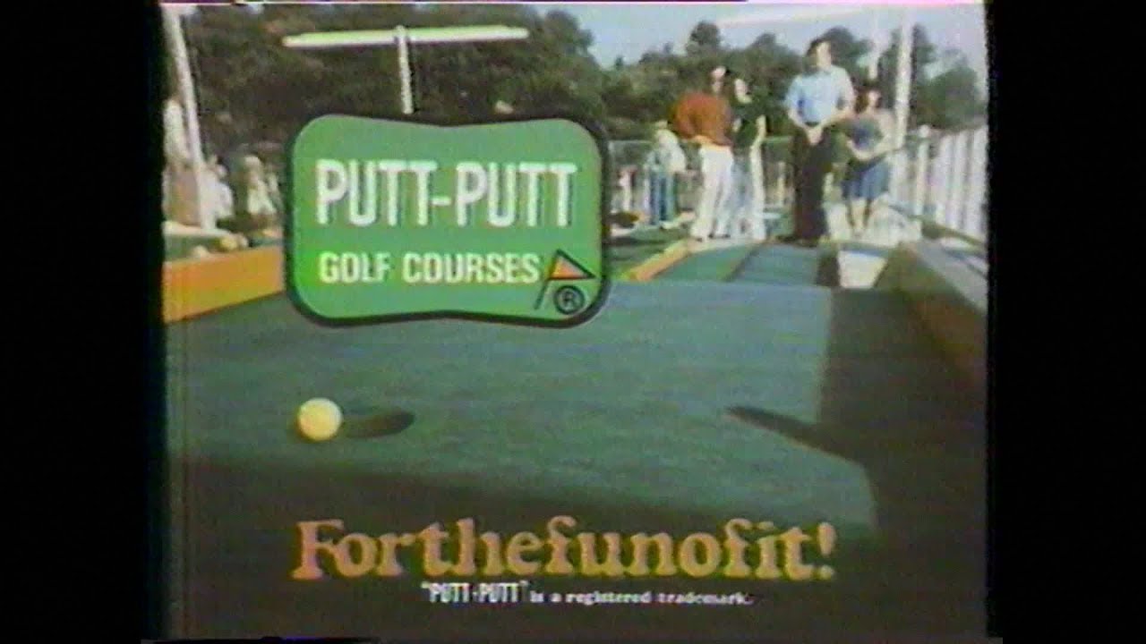 PuttPutt Commercial 1980 YouTube