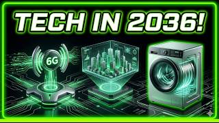 Tech in 2036: 6G, Holograms & Waterless Washers. Wi-Fi Will Be Replaced By Terahertz Micro-Arrays!