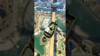 SUPER BARCO na MEGA RAMPA do HUGGY WUGGY no GTA 5 ! #shorts