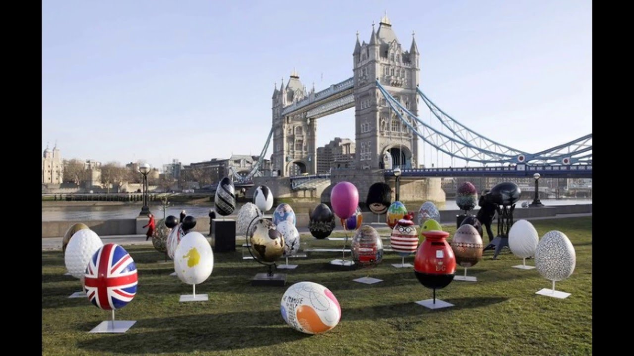 Easter activities in London - YouTube
