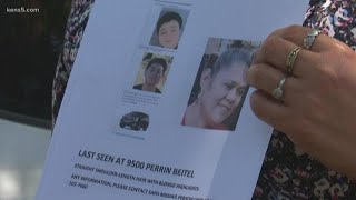 Family of missing mom and autistic boys take to the streets looking for answers