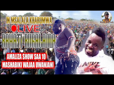 BAHATI BUGALAMA WATU WAJAZANA UWANJANI KUMTAZAMA AKIPIGA SHOW MSALALA KHARUMWA.Dir Kasai BoyTech