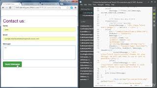 24. Activity Create a responsive Contact Form using PHP & Bootstrap Part 3 - PHP