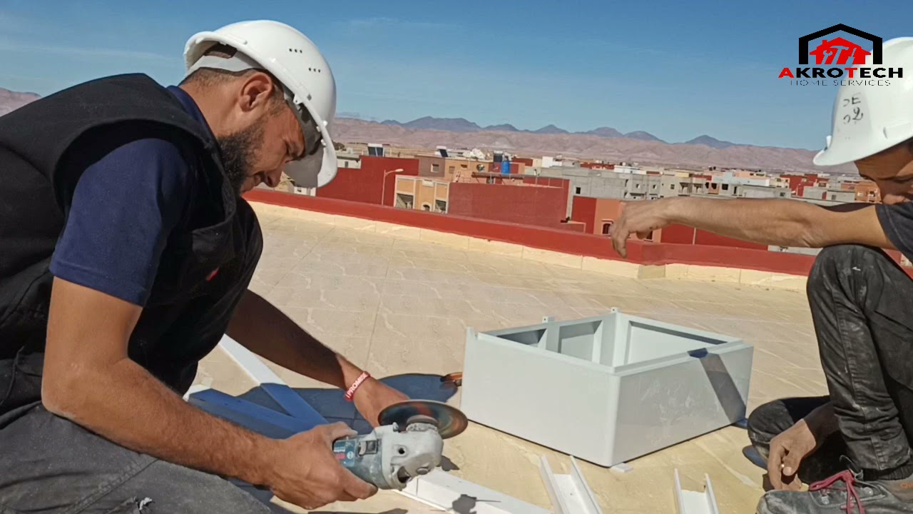 Installation multiswitch maroc - travail professionnelle