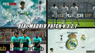 New Real Madrid Patch For V.3.2.1 Pes 2019 Mobile