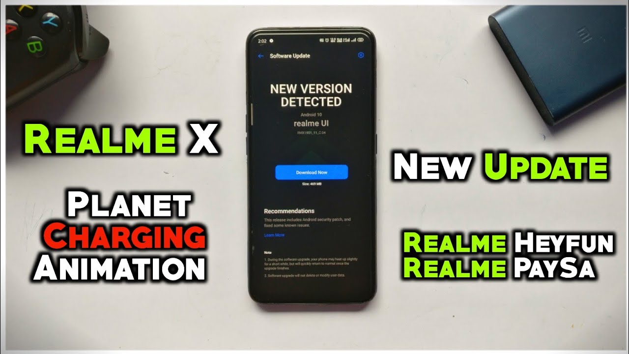 Realme X New Update - New Planet Charging Animation । 2 New Apps