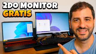 Use your notebook as a second screen for your PC (free)