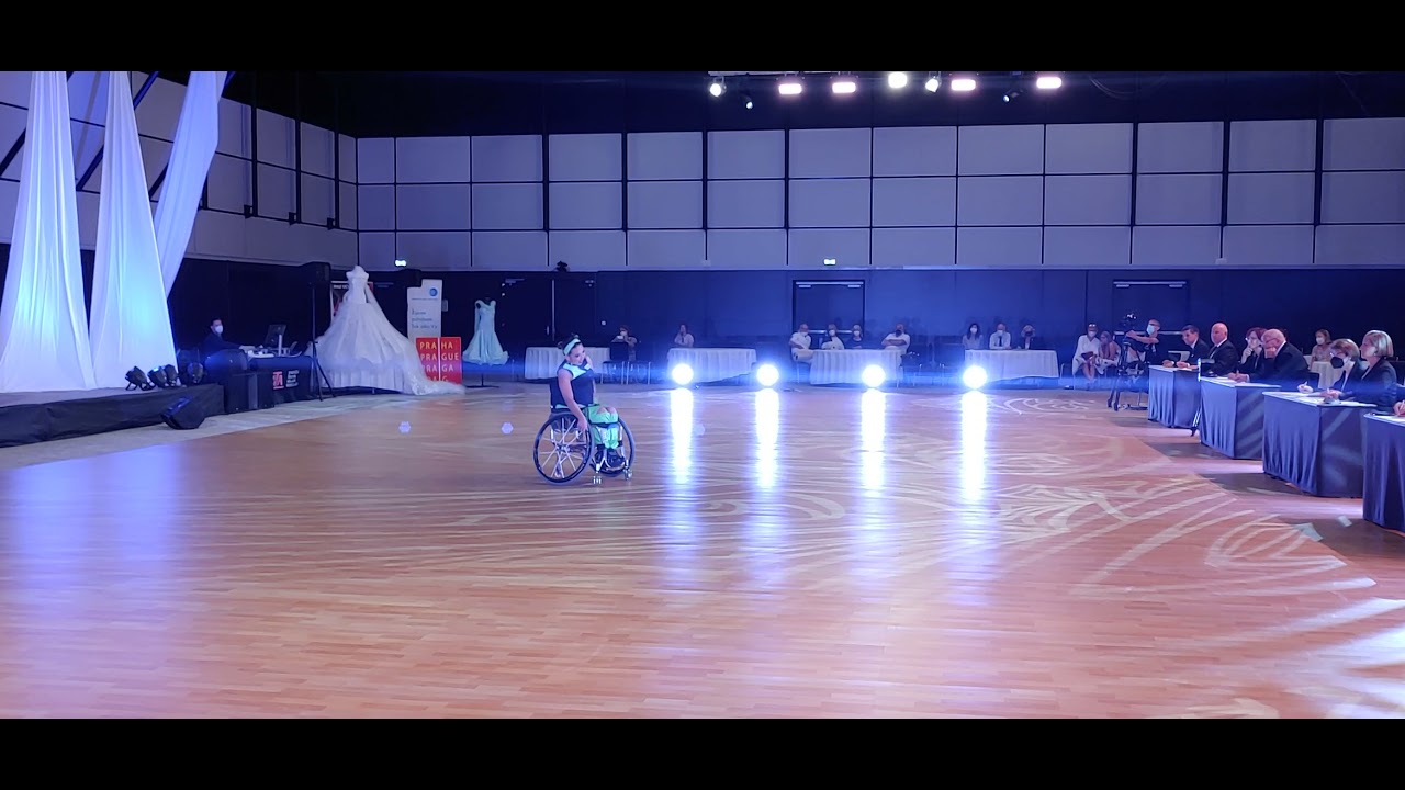 [2021 프라하 장애인댄스스포츠 국제대회] 채수민 Single Women Class1 Freestyle