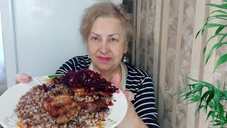 Приготовила вкусный обед.Простой обед на каждый день.Отличная идея для обеда.