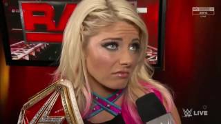 Alexa Bliss Backstage