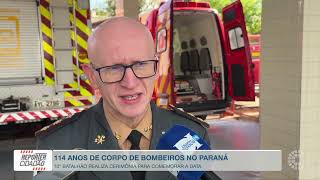 Corpo de Bombeiros do Paraná celebra 114 anos de...