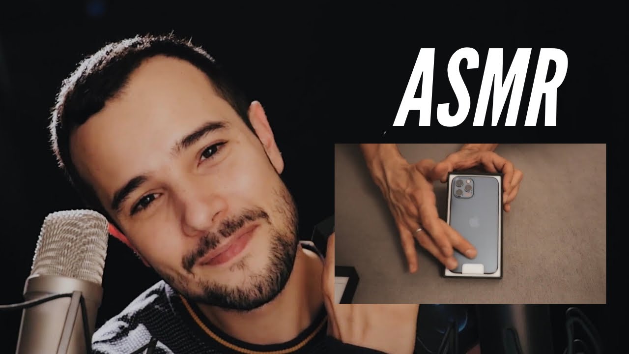 ASMR - IPHONE 12 PRO UNBOXING (Tapping intense)