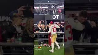 Brock Purdy made sure to see his family after the game Wealth