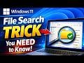 How To Search Files Faster in Windows 11 in 1 Minutes! ( 2026 )