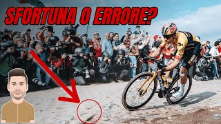 Γ stato un ERRORE di VAN AERT o semplice SFORTUNA? Analisi Parigi Roubaix 2023 con Giovanni Visconti