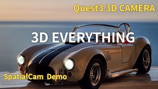 Meta Quest 3 3D Camera Tested — SpatialCam Captures Everything (Models, Ocean, Motion!)