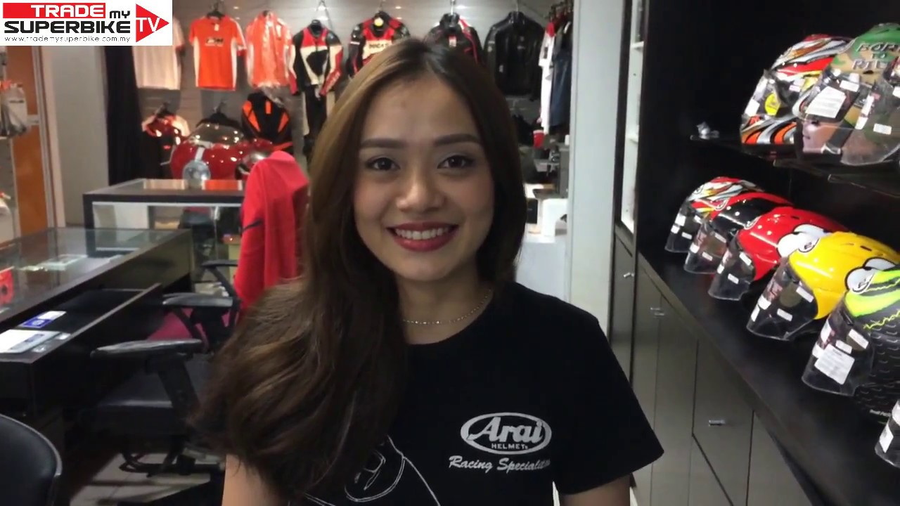 Arai Helmet Visor Installation and Dismantling YouTube