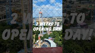 2 weeks to opening day! @titan_thrills