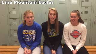 Line Mountain Girls Basketball-Rapid Fire Challenge