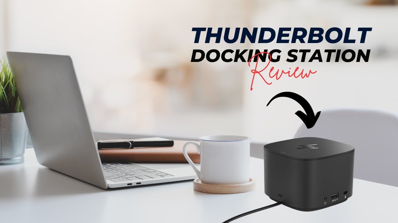 HP Thunderbolt USB-C Laptop Docking Station Review: 120W Charging & Dual 4K Display Power!