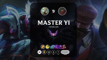 Master Yi Jungle vs Graves - KR Master Patch 13.14